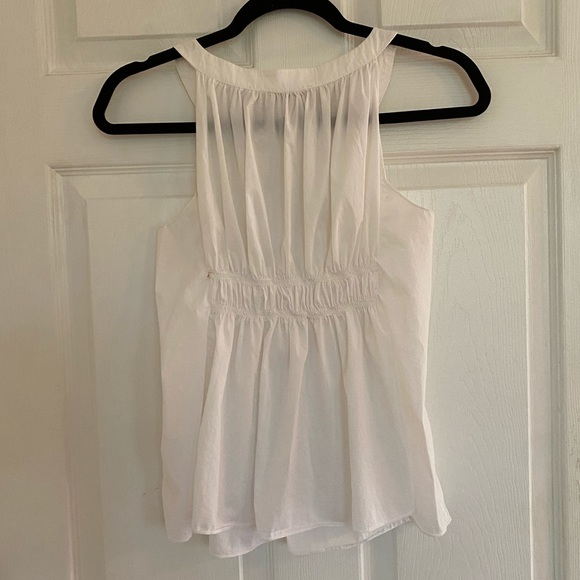 Max Studio Ruched Peplum Blouse - Picture 3 of 5